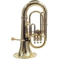thumbnail image 1 of Brass Bb Flat Musical Instrument Euphonium 3 Valve With Free Hard Case Mouthpiece (Brass), 1 of 4