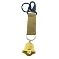 thumbnail image 1 of Brass Bear Bell With Carabiner Buckle Camping For Protection For Hiking Cycling, 1 of 6