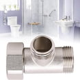 thumbnail image 1 of Bidet Tee Connector 3 Way Adapter Brass Fitting for Toilet Shower Diverter Hose Attachment in RV Home Bathroom, 1 of 4