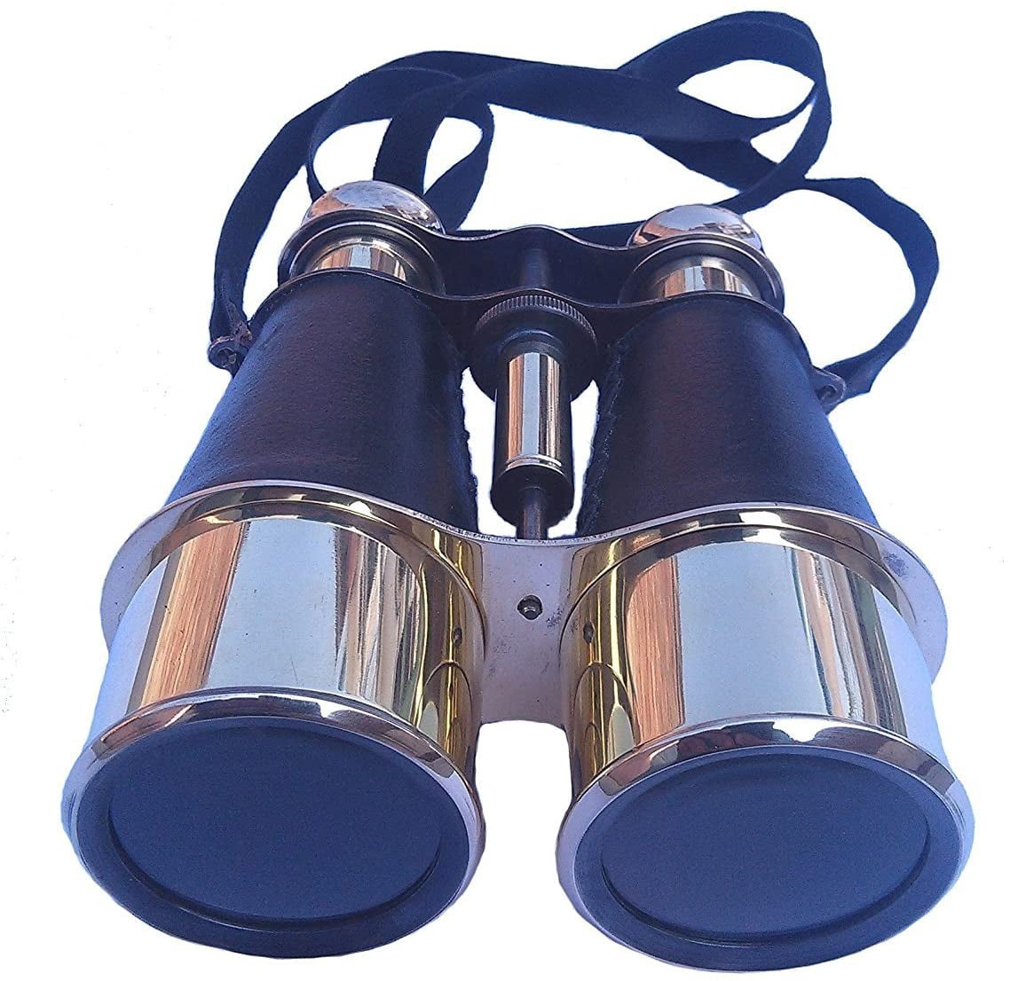 Brass Binoculars 6" inch Nautical Decorative Gift Solid Brass Home Nautical Decor