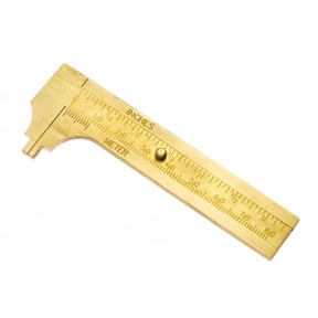 Brass Caliper - Gemstone And Bead Measuring Tool
