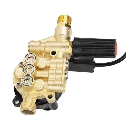 Brass Car Washer Pump Head Easy Mounting Home Garage Environmentally