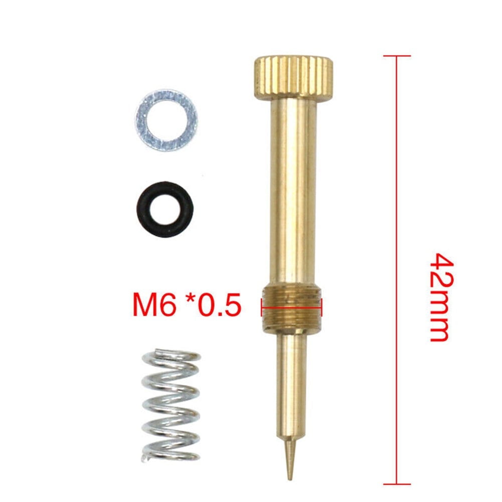 Brass Carburetor Air Fuel Mixture Screw For Mikuni VM22 Carb Off-Road ATV Bike For YBR 125 2005-2010 For YBR 125 2012