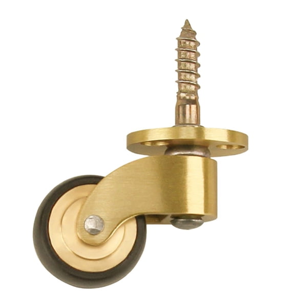 Brass Caster Wheels for Coffee Tables and Sofas Heavy Duty with Silent Bearings