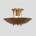 thumbnail image 1 of Brass Ceiling Flush Mount Pendant Light Fixture Mid Century Style Ceiling Chandelier Fixture, 1 of 6