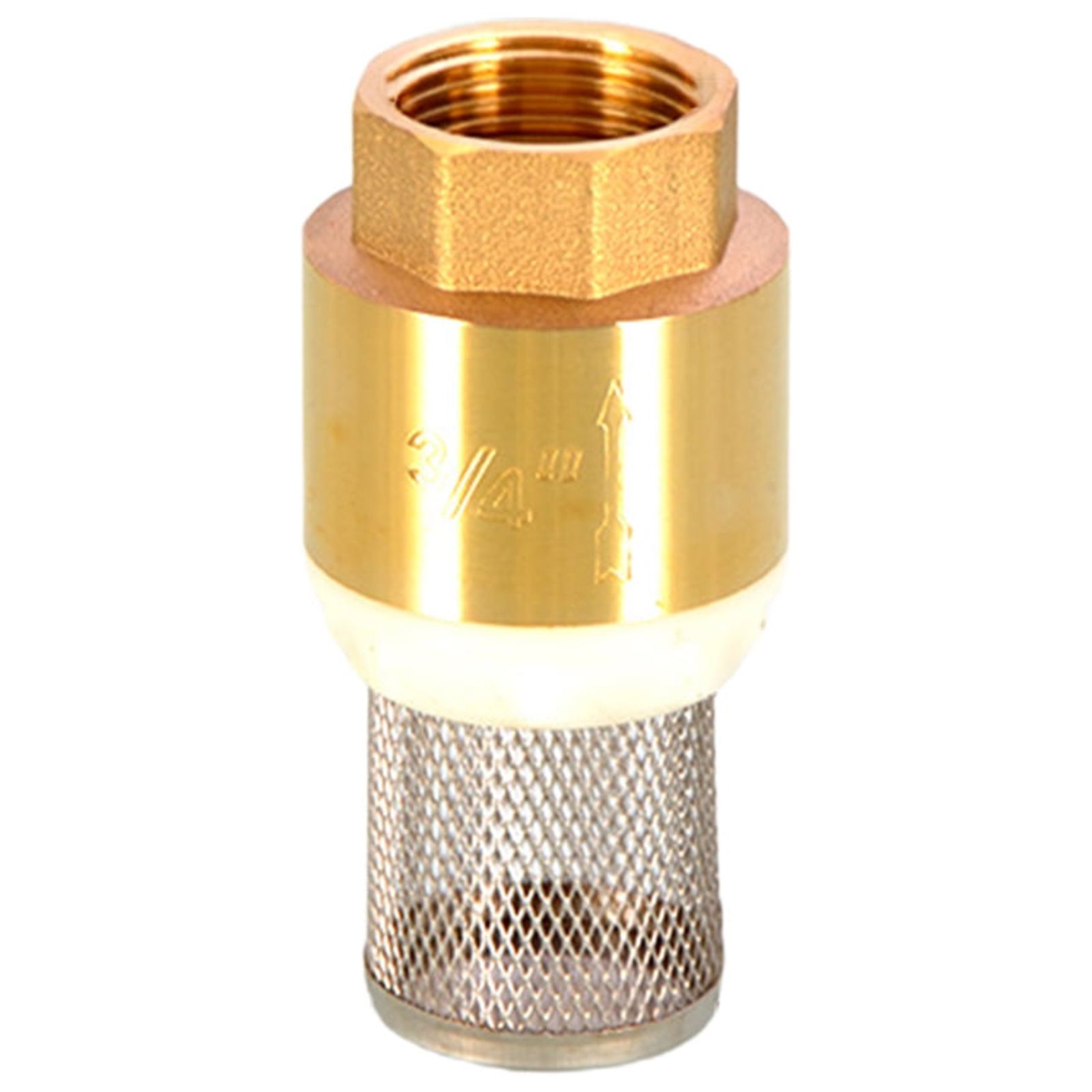 Brass Check Valve With Strainer 1/2" 3/4" 1" Female Thread Non Return