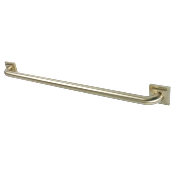 Brass  Claremont 30'' Decorative Grab Bar  Brushed Brass