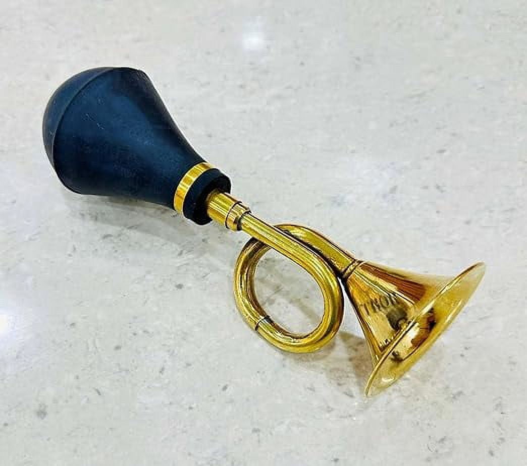 Brass Classic Decorative Taxi Horn Rubber Taxi Horn Vintage Circular