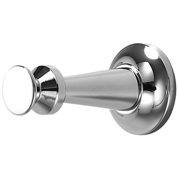 Brass Coat Hook Modern Simple Copper or Chrome Plated for Bathroom Door Cabinet