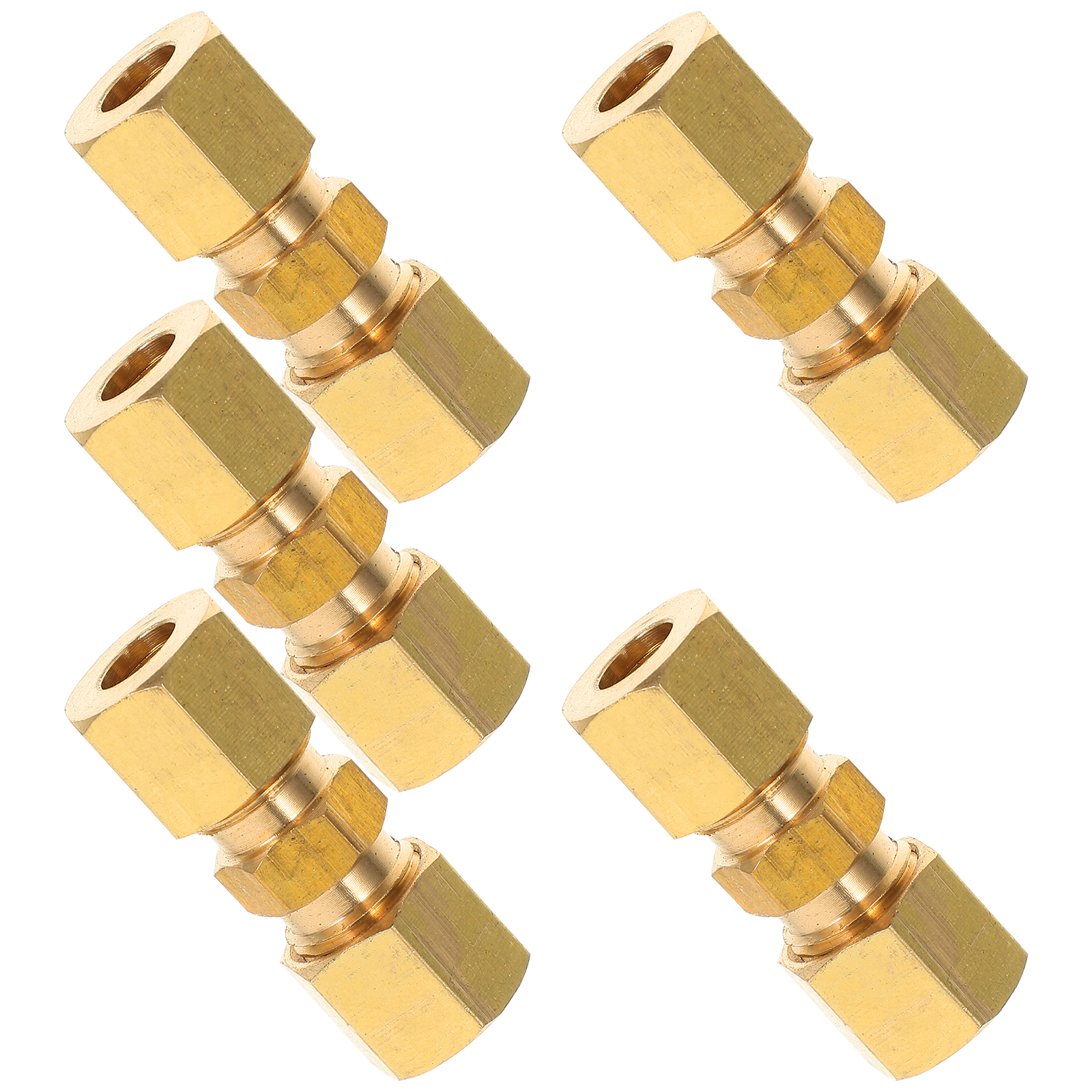 Brass Compression Fitting Card Sleeves Joints Union Hose Connector