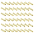 thumbnail image 1 of Brass Compression Insert, 75 Pcs 6mm OD x 4mm ID Tube Insert Tube Support Compression Fitting Assortment Kit for Water Oil Air Pipe, 1 of 6