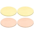 thumbnail image 1 of Brass Copper Sheets, 1.18x0.02" Brass Copper Round Plate for Craft, 4 Pcs, 1 of 6