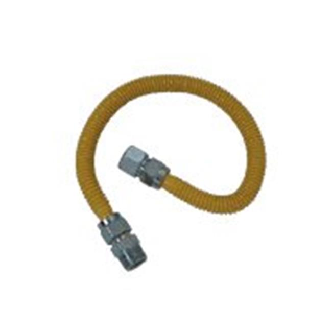 Brass Craft CSSC5448P 48" Stainless Steel Gas Range Connector