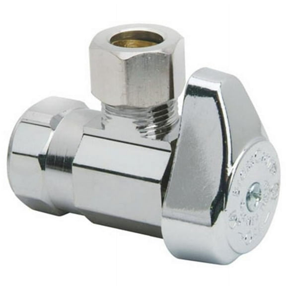 Brass Craft G2R07X CD .5 x .25 in. Chrome Angle Valve