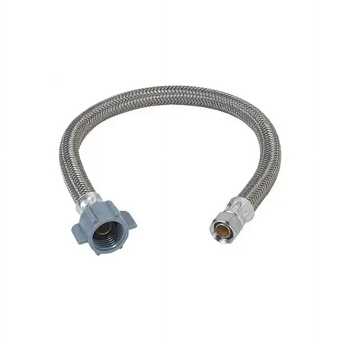 Brass Craft PSB836 Faucet Connector, 3/8 inch Inlet, Compression Inlet ...