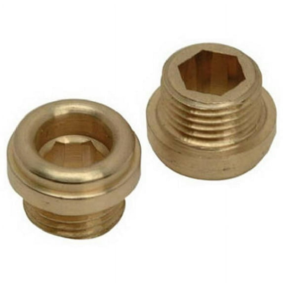Brass Craft SCB0828X .44 in. x 24 Thread Brass Bibb Seat - 10 Pack