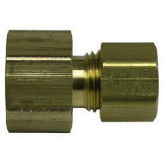 Brass Craft Service Parts 462-6-4X P 0.25 x 0.37 Flare Compression Adapter