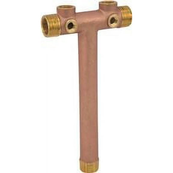 Brass Cross Tee, 1 In. X 11 In,, Lead Free