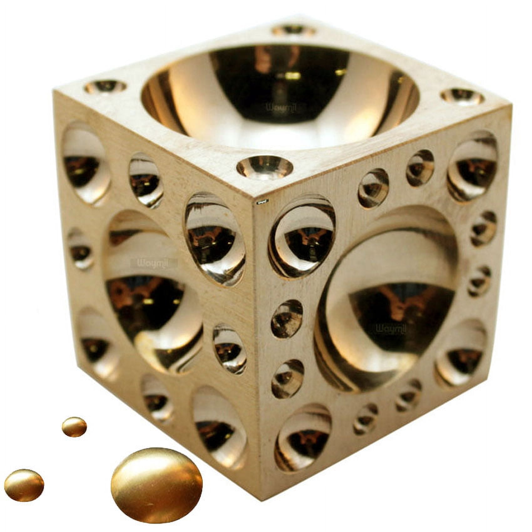 Brass Dapping Block Doming 2
