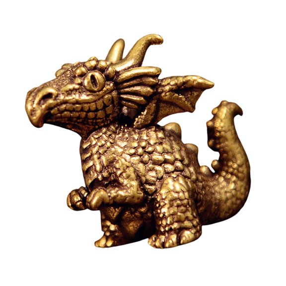 Brass Dargon Figurines Decor,Dargon Statue Sculptures Ornament for Garden Home Table Offices Dining Room