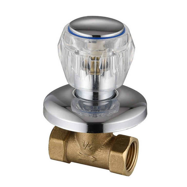 Brass Dark Valve DN15 Concealed Switch Bathhouse Shower