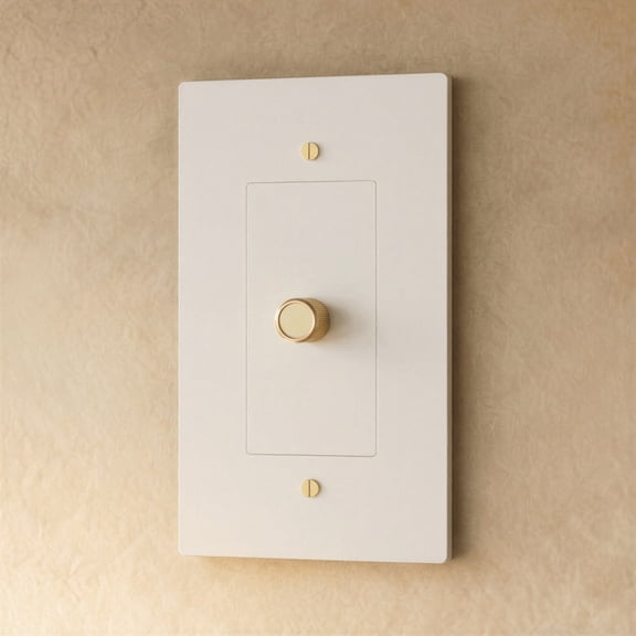 The Brass Dimmer Switch (1 to 5 gang)