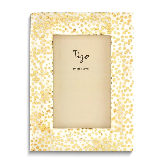 Brass Dots 4x6 Photo Frame