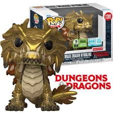 Brass Dragon Wyrmling 1201 Comic Con Exclusive 8000 PCS Funko Pop with Protector