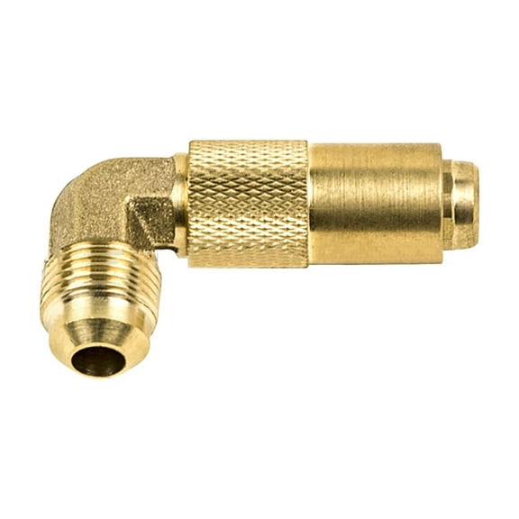 Brass Elbow Fitting 3/8" Male Flare Propane Elbow Adapter For 17" And 22" Grill