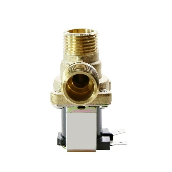Brass Electric Solenoid Valve G1/2'' For Solar Water Heater 1/2'' Normally Closed Water Inlet Switch ,Safe Mode