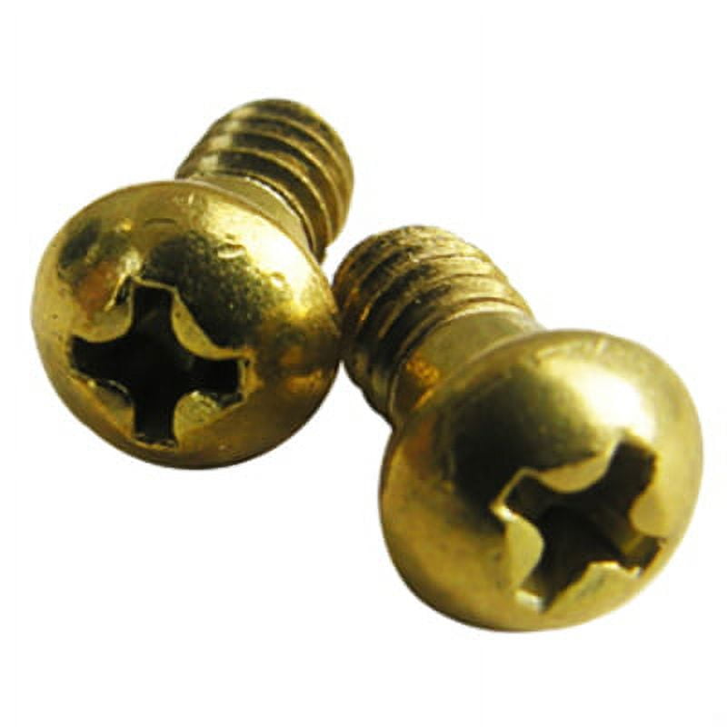 Brass Faucet Bibb Screw 3/8 Inch Long X 1024 Thread Secures Washer