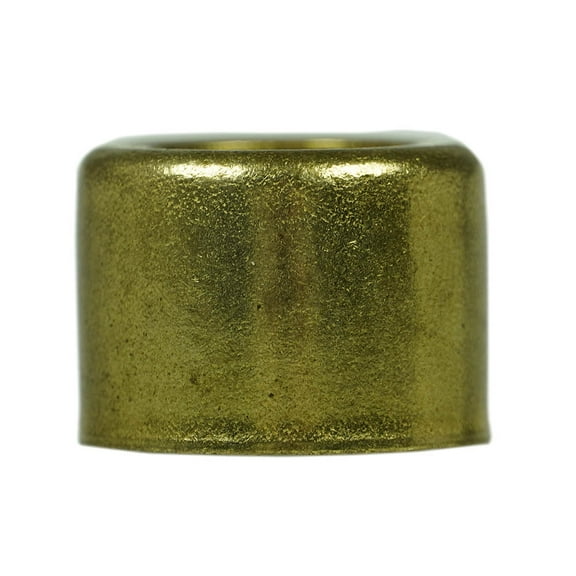 Brass Ferrule 13/16" Outer Diameter 1/2" Inner Diameter Smooth Crimp 32141