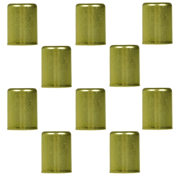 Brass Ferrule 13/16" Outer Diameter 5/8" Inner Diameter Smooth 10-Pack 32573