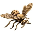 thumbnail image 1 of Raindrops Brass Bee Decorative Object Golden 1Pcs 1.9x1.3x0.6in, 1 of 6