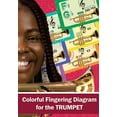 thumbnail image 1 of Brass Fingering Charts Colorful Fingering Diagram for the Trumpet: Trumpet Fingering Chart, Book 14, (Paperback), 1 of 1