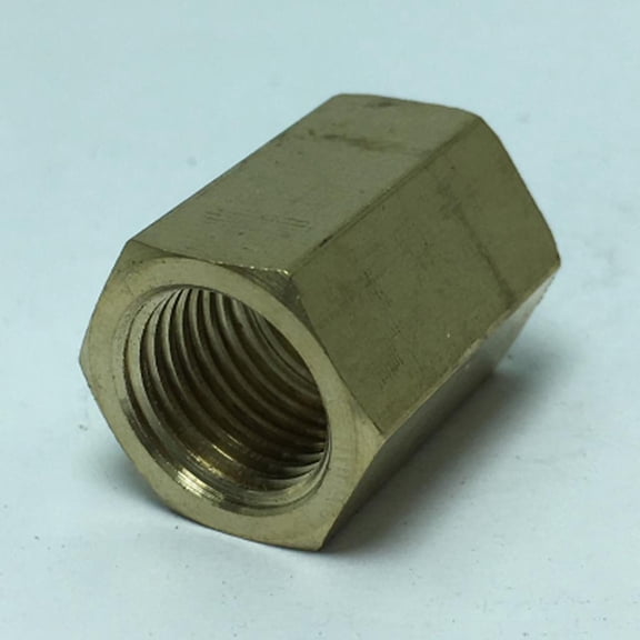 Brass Fitting 1/4inch () Female Thread Coupler /Connector, Heavy Duty