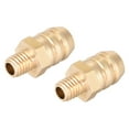 thumbnail image 1 of Brass Fitting Connector Metric M5x0.8 Male to Barb Hose ID 8mm 2 pcs, 1 of 3
