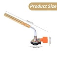 thumbnail image 1 of Brass Flame Propane Torch Head,Gas Welding Torch Head with Upgraded Full Brass Version,Hand Ignition Camping Welding Multi Function,Welding Nozzle for Soldering,Brazing,Welding(Gold), 1 of 9