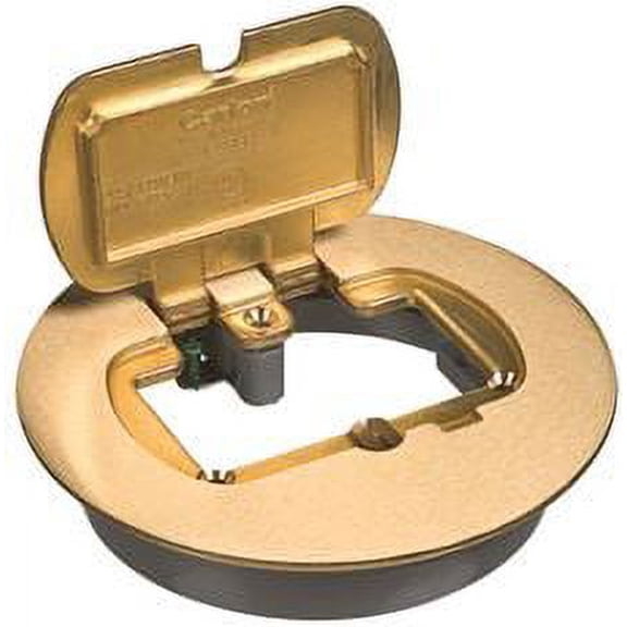 Brass Floor Cover 1-1/4 In. Nps Opening