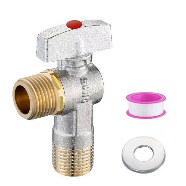 Brass Flow Angle Value Plumbing Fitting Triangle Valve Water Valve