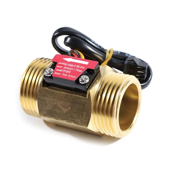 Brass G1 Water Flow Meter Effect Flowmeter For Flow 1" Threa ,Accurate Measurements