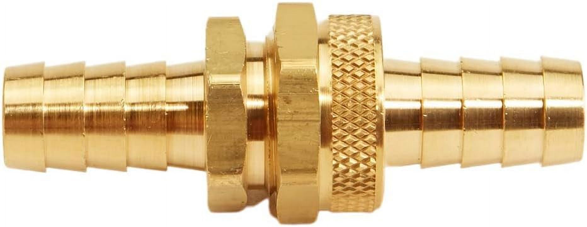Brass Garden Hose Coupling Set for 5/8 inch Hose