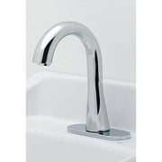 Brass Gsk Ecofaucet 1.0Gpm Cr Lowlead Single Supply 60 Sec, Chrome
