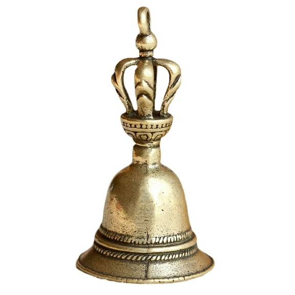 Brass Handicraft Large Engraved Bell Produces Loud Clear Sound School Meditation Church Bronze Creative Gifts Pet Bell