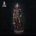 thumbnail image 1 of Brass Hanuman statue- 58CM Brass Hanuman statue, Hanuman Idol, Lord Hanuman figurine, Hanuman statue for Temple, House, Decor, Pooja, Gift, 1 of 4