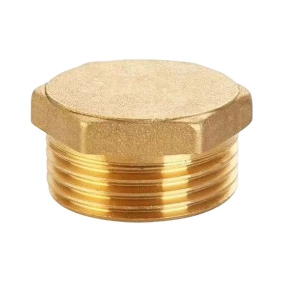 Brass Hexagonal End Caps Plug Pipe Plumbing Fitting Adapters Pipe Fitting