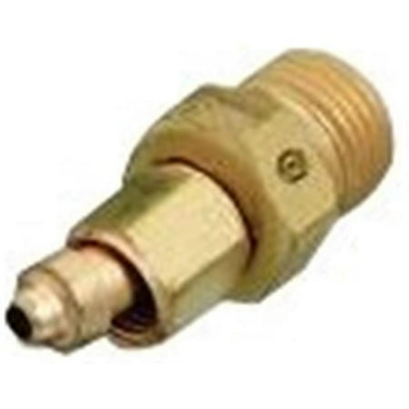 Brass Hose Adaptor, 200 psig, Brass, A-Size (M)/ B-Size LH (F)
