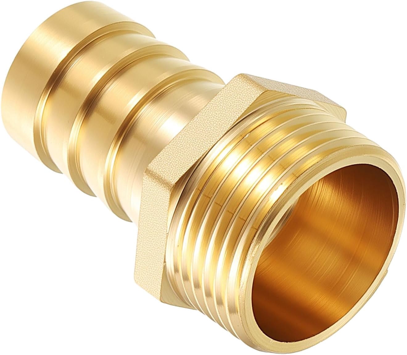 Barb Style Brass Hose Barb Fittings 3/4
