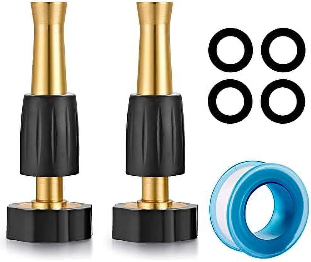 Brass Hose Nozzles Heavy Duty Adjustable Twist Hose Nozzle & Jet