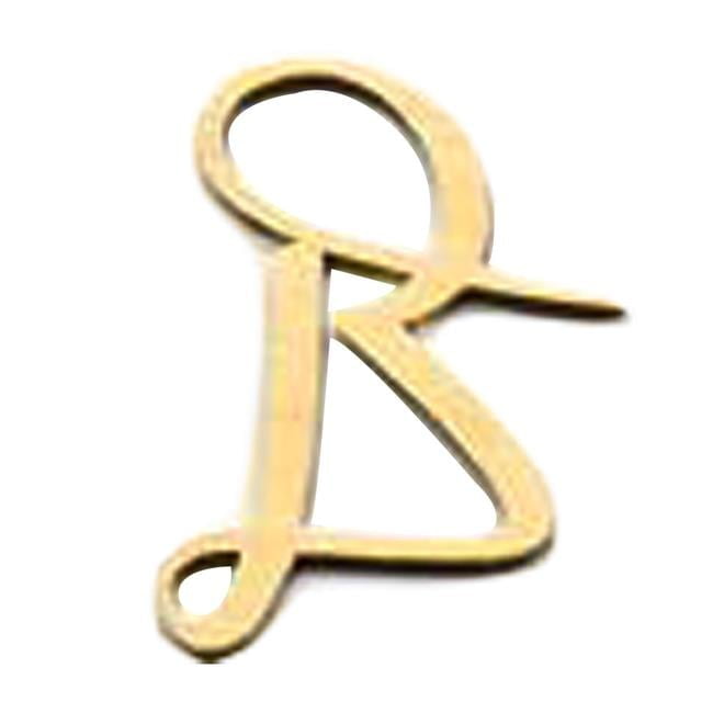 Brass House Address Numbering for Address Plaque Decorative Signs - House Letters B